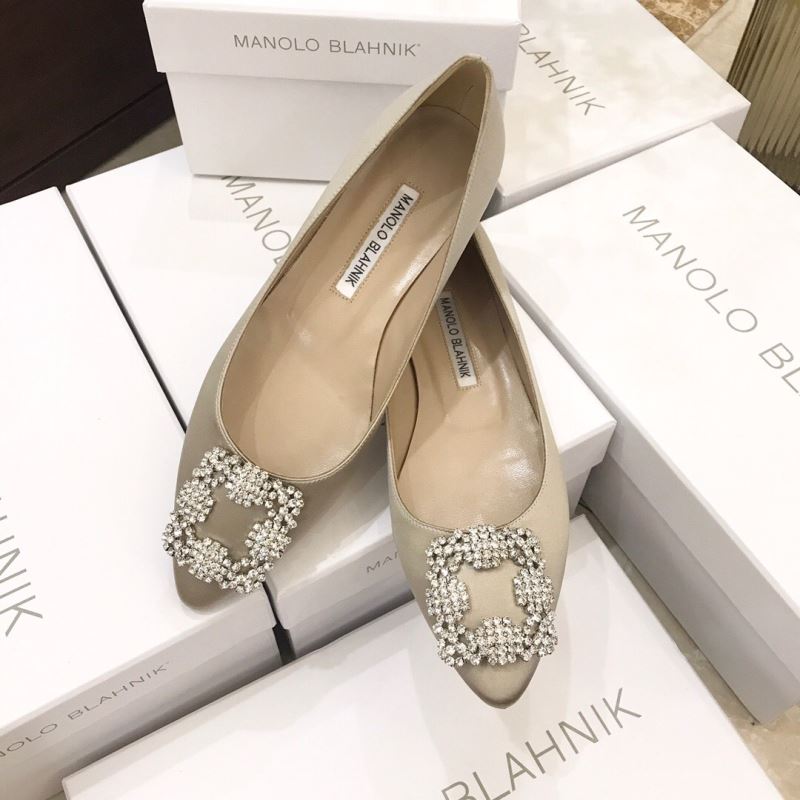 Manolo Blahnik flat shoes